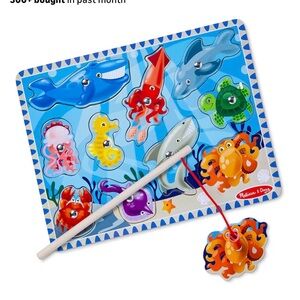 Melissa & Doug Sea Life Magnetic Fishing Game